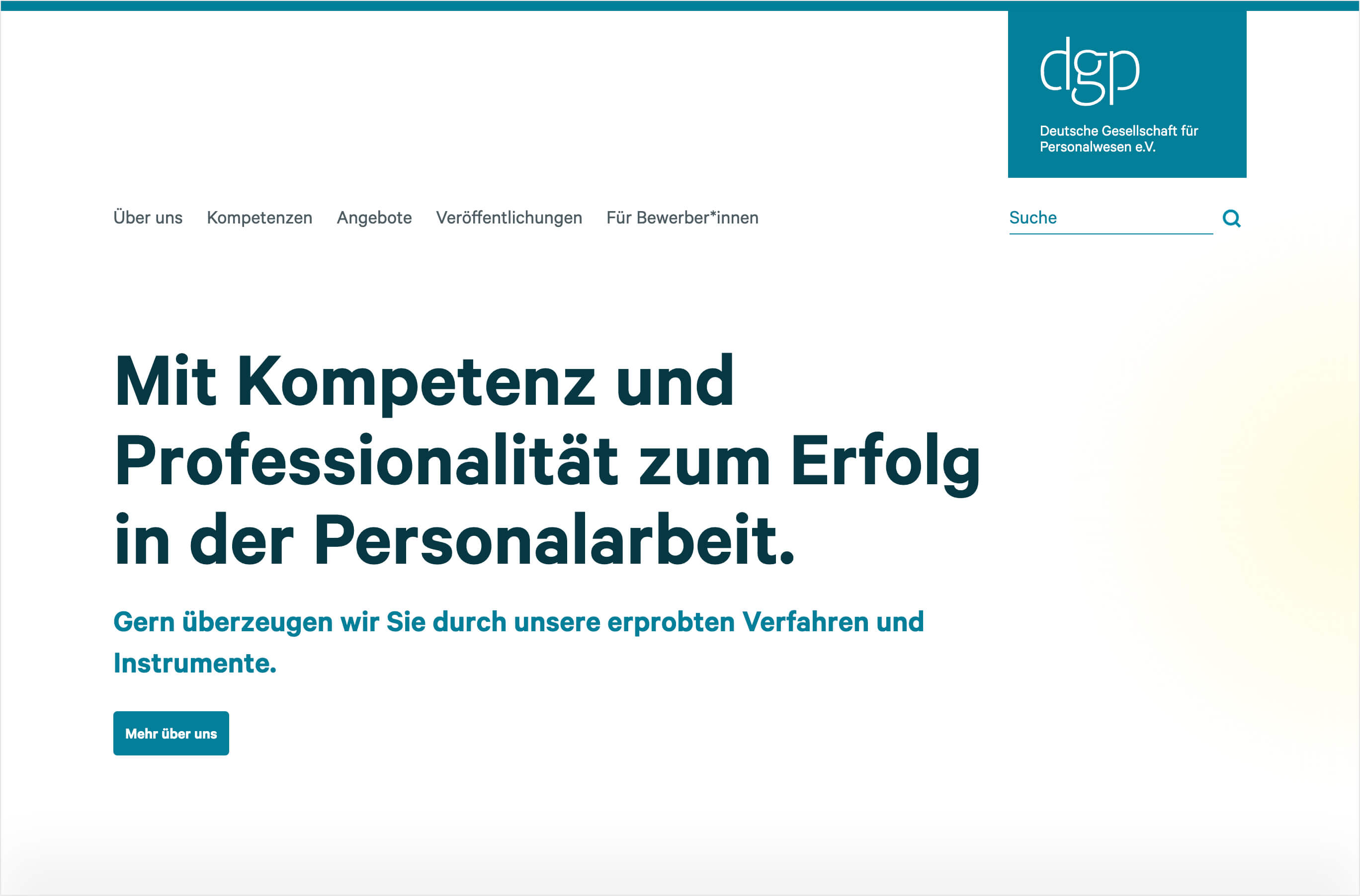 Desktop Preview dgp.de